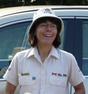 Jocelyn Quann, Park Interpreter, Cape Breton Highlands National Park